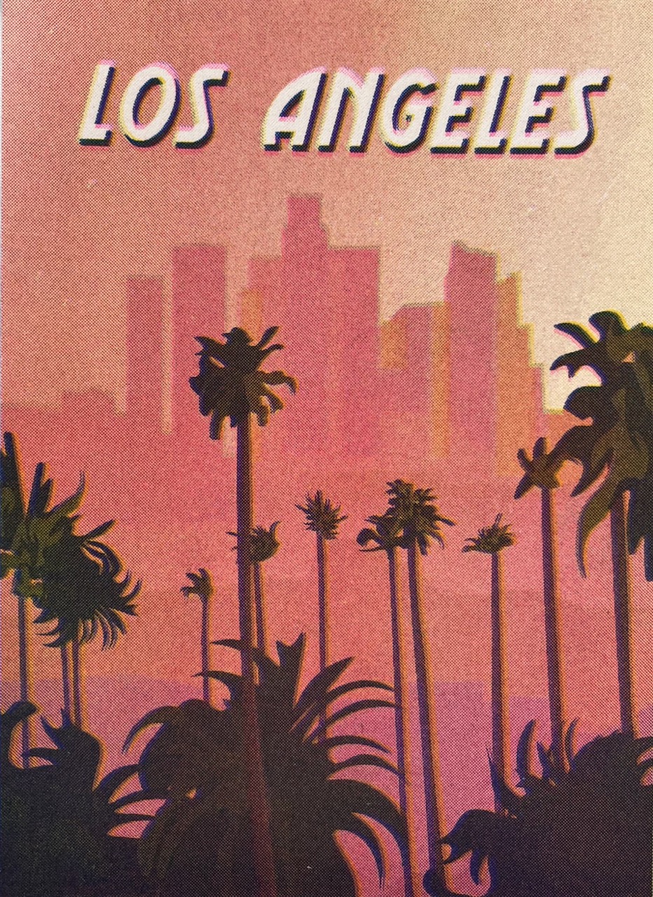 risograph postcards